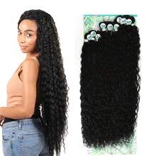 HELENA CHARMINGHAIR - ORGANIC FIBER HAIR FOR INTERLACEMENT 300G 9 SCREEN - màu đen - Xem 1