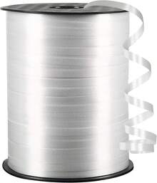 White Curling Ribbon, 500 Yard, 3/16" For Gift Wrapping, Balloon String,  Shower, Christmas,23939375 - White - View 1