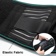 1 件背部支撑带 - 可调节腰部支撑，适合女性、男性、办公室、家庭 - 透气、舒适，非常适合工作、久坐和日常使用 - 彩色 - 查看 7