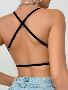 Women Seamless Backless Wire-Free Bra Sexy Bra Bridallingerie Three Types Of Straps Light Support Comfortable And Breathable - Wedding, Evening Gown, Formal Wear, Strapless Underwear, Bridal Lingerie