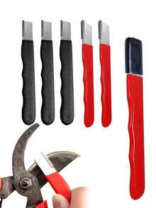 مبرد مريح وصغير الحجم، مبرد مطبخ احترافي، مبرد شفرات أدوات البستنة متعدد الأغراض، مناسب لمبرد السكاكين الصغيرة للسفر والصيد، مبرد مرن لمقص الحديقة مساعد جيد، أداة مبرد محمولة مريحة، مبرد عالي الجودة، مبرد متعدد الأغراض، للطهاة المنزليين والبساتين