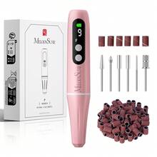 PC90G Cheap 20000RPM Portable Rechargeable Nail Drill For Nail Designs,Christmas Gifts - 粉色 - 查看 1