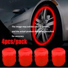 Świecąca nakrętka zaworu opony do samochodu, motocykla, roweru elektrycznego i modyfikacji opon próżniowych