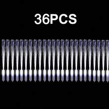 36pcs/48pcs Set LED Pink/White/Red Fiber Optic Lightstick - Party Supplies For Singles, Wedding Glow Party Favors, Suitable For Christmas, Birthday, Wedding, Concert, Bar, Halloween, New Year Party Gifts - 白色 - 查看 12