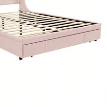 Kids Bed Frames, Headboards & Footboards - Pink + Upholstered - View 11