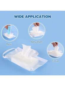 1 pièce Distributeur portable de lingettes humides, contenant léger, support de papier hygiénique essentiel pour la maison et les voyages en extérieur. Accessoire de voyage compact, dépôt de lingettes humides facile d'accès pour la cuisine, la salle de bain, la voiture, le bureau, le camping, la randonnée, le pique-nique, les aventures en plein air. Boîtier en plastique, joint étanche, distribution rapide, nettoyage sans tracas, stockage hygiénique des lingettes, organisateur prêt pour les voyages - Multicolore - Voir 4