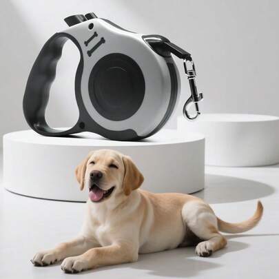 Dây dắt chó có thể thu vào, dây dắt thú cưng có thể kéo dài cho chó lớn, dây dắt chó đi dạo có thể thu vào tự động