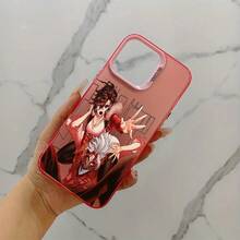 Funda de Teléfono Moderna y Elegante con el Popular Anime Dandadan, Adecuada para iPhone 11 a 17 Pro Max, con un Diseño Plateado Colorido Resistente a la Suciedad. - Plateado - Ver 6