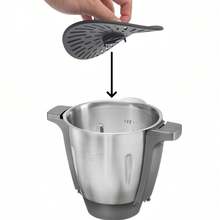 Lidl Monsieur Cuisine Connect & Smart Lidlomix Blade Knife Cover - Durable Plastic, Food-, Ideal For Slow Cooking & Sous Vide, Knife Storage Rack,Steel Cover Potato Peeler - Multicolor - View 4