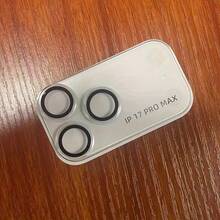 适用于 17 Pro Max/17 Air/17 Pro Max 的 3D 全覆盖凸出镜头钢化玻璃膜，全面保护镜头 - 無色 - 查看 12