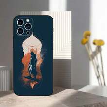 Étui de téléphone Assassin's Creed compatible avec 16, 15, 14, 13, 12, 11 Plus, Pro Max, XS, X, XR, SE, Mini, 8, 7, en silicone souple noir. Compatible avec les étuis pour 17, 17 Pro et 17 Pro Max - Z4 - Voir 7