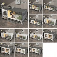 Small Pet Cage With Tray, Indoor Home Use Small Dog Villa House, Rabbit Cage For Small Animals - Multicolor - View 4