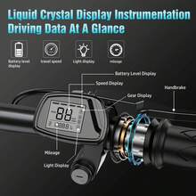 Patinete eléctrico para adultos, bicicleta eléctrica plegable de 14", hasta 40 km/h, batería extraíble de 48 V, suspensión múltiple, luces brillantes, ideal para desplazamientos diarios. - FZ06 - Ver 5