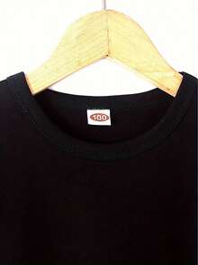 Camisetas para niñas - Negro - Ver 3