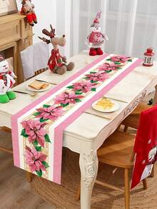 Fleurs roses de Noël