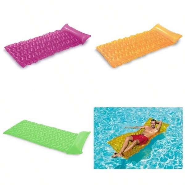 Tote - N - Float Wave Inflatable 58807EP 90 X 34 Colors May Vary 1 Pack