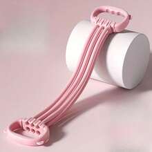 حزام مقاومة قابل للتعديل متعدد الحلقات، مثالي للتدريب على اليوغا والبيلاتس وتقوية العضلات والسحب على الظهر والرقص الرياضي، للرجال والنساء، محمول، بألوان الماكارون - متعدد الألوان - مشاهدة 6