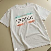 SURPASS camiseta plus size personalizada 100% algodão tamanhos especiais los angeles - Branco - Visão 1