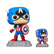 Funko POP! : A60 -  Comic Book With Pin -  Comics -  Exclusive - Collectible Miniature Figures For Display - Gift Idea - Official Merchandise - Blue - View 2