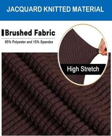 Daunkang Stretch Counter Height Bar Stools Cover Set Of 4, Jacquard Swivel Bar Chairs Cover Swivel Barstools Stretchable Slipcovers Dining Room Breakfast Chair Protector Yellow - Màu B - Xem 4