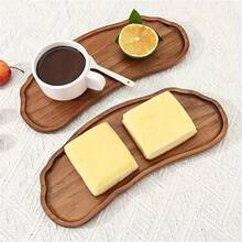 Rainbow Shaped Tray, Unique Tray Design, Multi-Purpose Serving Platter, Meat Board, Oval Wooden Plate, Serving Dish, Cheese Dinner Plate, Wholesale, For Desserts, Snacks, Bread, Fruits, Appetizers, Entryway Storage, Bathroom Storage, Elegant Beautiful Practical Plate