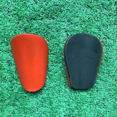 1 Pair Mini Master Soccer Shin Guards, Thickened Adult Leg Protector With Fiber Insert Plates