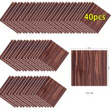 20Pcs/40Pcs 30*30cm Self-Adhesive Wall & Floor Tiles, 3D Marble Ceramic Texture Vinyl Sticker, Aluminum Foil Foam Cushioning Backing, Waterproof Fireproof Moisture-Proof, Easy Peel And Stick DIY Decor For Kitchen, Living Room, Bedroom Home Decoration - Multicolor - View 26