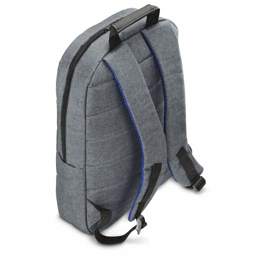 Sac à dos Hama Genua pour ordinateur portable 15,6 pouces (40 cm) gris – Résistant à l'eau, compartiment rembourré, poches de rangement, design léger et moderne pour le bureau et l'université - Dell - Voir 1