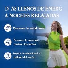 MVPCARE Complejo de Magnesio 1250mg - Soporte Huesos, Nervios, Corazón y Digestión - 120 Cápsulas Vegetarianas - Alta Potencia - Sin Gluten - Otros - Ver 6