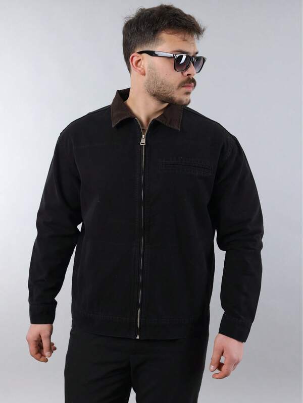 Herren hochwertige Herbst/Winter Mode Jeansjacken aus gutem Stoff