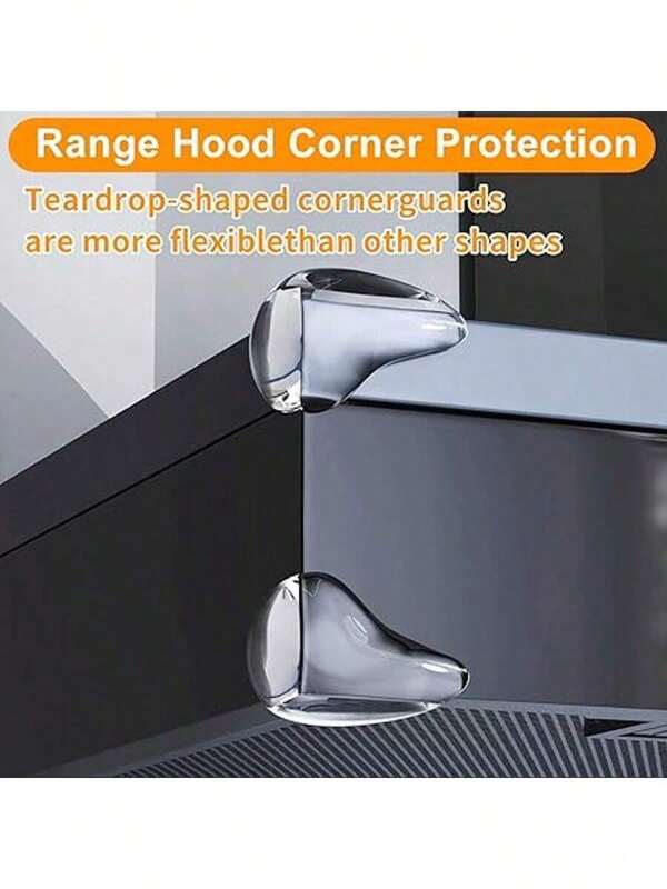 6 pièces/12 pièces Protège-coins transparents pour bébé - Protections de coins et bords de meubles - Housses de coussin en mousse de bébé pour les bords tranchants des meubles et des tables