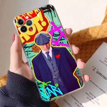 Movie P-Peakys-B-Blinders Phone Case Silicone Soft for  17 16 15 14 13 12 11 Pro MAX Plus X Cover,Covercompatible with  17 Hülle, 17 pro Hülle, 17 promax Hülle - Z7 - Übersicht 6