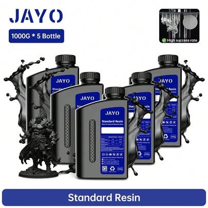 JAYO 5KG estándar plus/dureza/PA como/ABS como resina fotopolímero para LCD Material de impresión 3D resina líquida de curado rápido