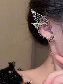 一对蝴蝶仙子耳环，可定制设计，金属吊坠，甜美、别致、性感复古风格，万圣节完美之选 - 彩色 - 查看 19