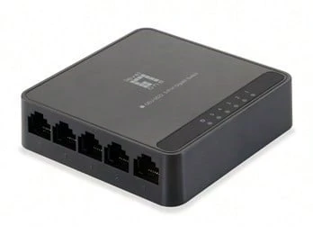LevelOne GEU-0522 Gigabit Ethernet-switch (10/100/1000) Zwart