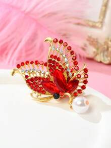 1/20pcs Multi-Color Rhinestone Butterfly Beads, Suitable For DIY Necklace, Bracelet, Earring, Keychain, Phone Strap, Decorative Pen, Couple Gifts - Multicolor - View 5