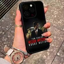Mission Impossible Tom Cruise Phone Case Covercompatible with  15 Pro Max 14 Pro 16Pro Max 13 11 12 Mini Xs Xr 7 8 Plus Se Matte Back Cover,Covercompatible with  17 Hülle, 17 pro Hülle, 17 promax Hülle - Z1 - Übersicht 6