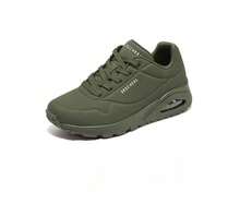 Skechers Women's New Comfortable Shock-Absorbing Low-Top Casual Sports Running Shoes - Olive Green - View 2