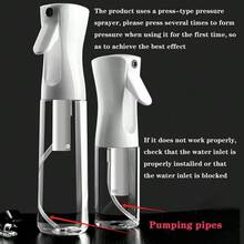 Water Spray Bottle For Handheld Steamer Iron, Handheld Sprayer Bottle, Setting Spray, Ultra-Fine Continuous Water Mister Bottle For Handheld Ironing Machine, Furniture Water Sprayer For Hair Styling, For Travel Steam Iron, For Handheld Fabric Steamer - Nhiều màu - Xem 4