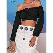 Turquoise Concho Belt Women Silver Western Waist Chain 53 Inch Boho Belts For Dresses Vintage Style - 多色674 - 查看 3