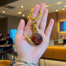 Fruit Bag Charm Key Chain Accessory Purse Charm Gifts For Women - Vàng / Kim loại táo đỏ - Xem 2