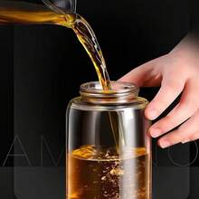 Olive Oil Sprayer Sprayer Olive Oil Spray 210ml Premium Glass Spray Bottle For Olive Oil, Vinegar - màu đen - Xem 6