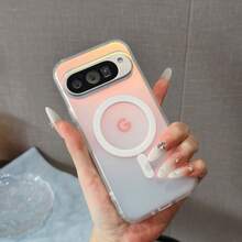 适用于 Pixel 10 Pro XL 的磁吸式彩色激光手机壳，哑光彩虹全息保护套，也适用于 Pixel 10Pro、9ProXL、9A、9、8Pro、8a 等多种型号。 - 彩色 - 查看 2