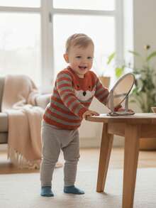 Young Boys Sweaters - Multicolor - View 3