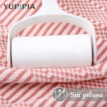 Towels - 1 Dark Gray + 1 Pink + 1 Dark Blue - View 3