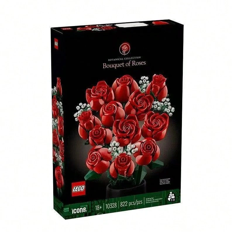 LEGO Bộ xếp hình bó hoa hồng 10328, Bộ xếp hình dành cho trẻ em - 10328 - Xem 1