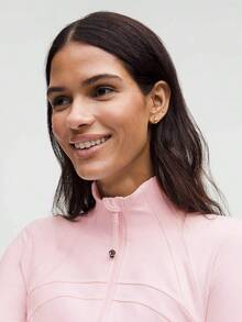 Lululemon Define Cropped Jacket Nulu BLLP-Back To School- Valentine's Day Gift-LW3HYQS BLLP - Màu hồng hạnh phúc - Xem 4