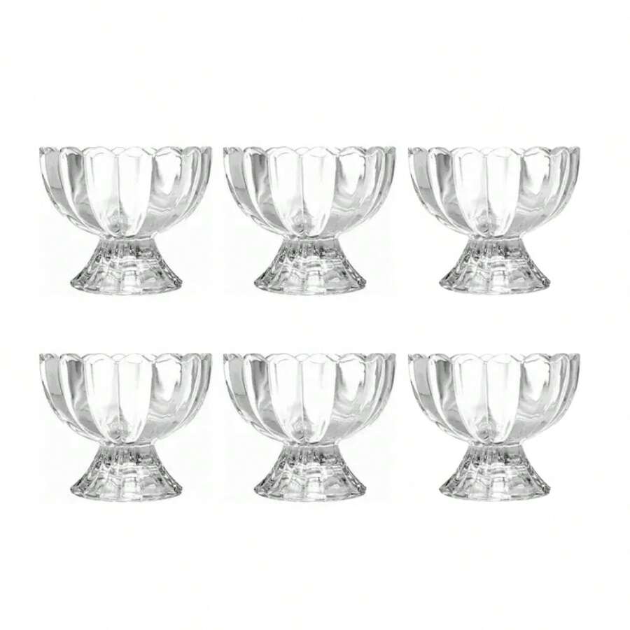 Conjunto 6 Peças Bowl Taça Sobremesa Geneva 125ml -Wolff