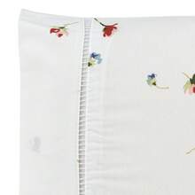 Premium Printed Fitted Sheet Set With Elastic + Pillowcases, 200 Thread Count, Single, Full, Queen And King Sizes, Hypoallergenic - Mini Flowers - View 2