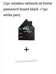 1 cái Giá đỡ mật khẩu WiFi bằng gỗ sáng tạo, trang trí để bàn nhiều cảnh theo phong cách Boho cổ điển, văn phòng, phòng học, phòng khách, đạo cụ tiệc ngày lễ - Nhiều màu - Xem 22